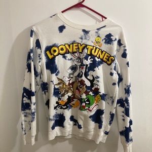 Looney tunes womens long sleeve pre-owned size L
